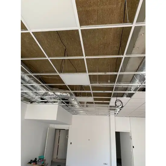 Devis Plaquiste, faux plafond dmontable 600*600 type SAHARA 15 mm sur ossature mtallique blanche T 24 Aix en Provence